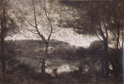 Jean Baptiste Camille  Corot Ville-d'Avray (mk11) oil painting image